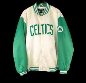 Boston Celtics Reebok NBA Fusion 2XL Satin Team Jacket